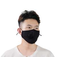 anti smog reusable active carbon filter printing washable pollution face mask